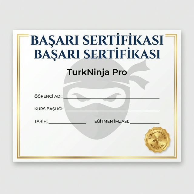 Sertifika Örneği